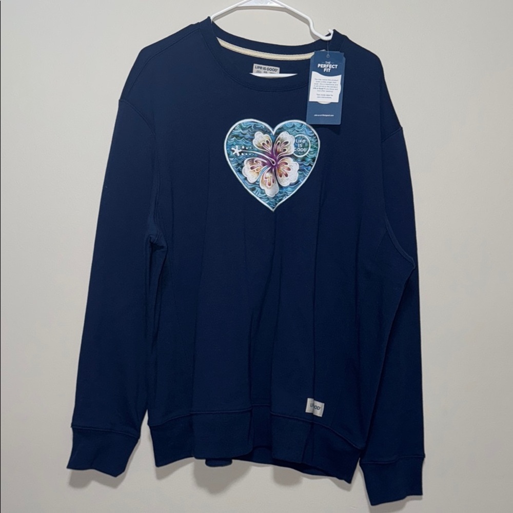Life is Good Crewneck Sweatshirt